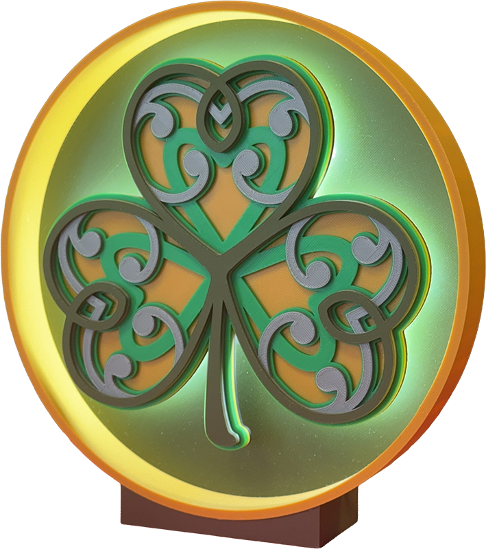 Shamrock Lamp